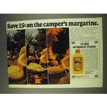 1977 Squeeze Parkay Margarine Ad - Camper's Margarine