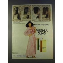 1977 Virginia Slims Cigarettes Ad - You've Come a Long Way