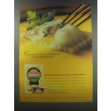 1995 Contadina Gorgonzola Cheese & Walnut Ravioli Advertisement