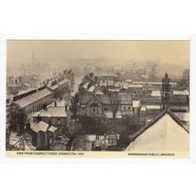 Erdington View Birmingham Public Libraries Reproduction Postcard