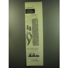 1949 DeVilbiss Perfumizer and Atomizer Advertisement - Unusual!