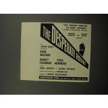 1955 The Desperate Hours Play Ad - The topmost thirller of many seasons!