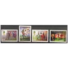 Cabo Verde 2010 - Mi. 965 - 968 FIFA South Africa Coupe du Monde 4 val. MNH