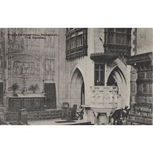 Christ's Hospital Horsham Sussex The Speech Hall Old Postcard
