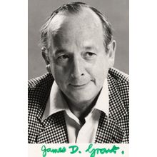 James Grant of Jack Reacher Book Author Vintage Hand Signed Photo