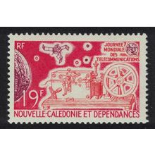 New Caledonia World Telecommunications Day 1971 MNH SG#487