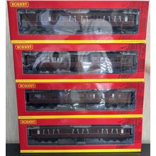 Hornby Rake of 4 BR Hawkesworth Coaches, Maroon R4410,R4411A,R4412,R4413 - BNIB