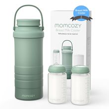 Momcozy 22Oz Portable Breast Milk Cooler for Outdoor, Life Saver with 360° Total
