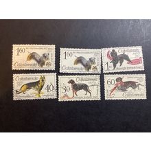 ICOLLECTZONE Czechoslovakia 1312-17 XF used dogs