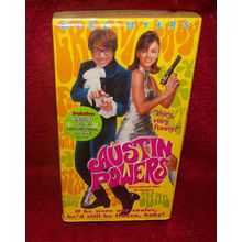 VHS 1999 NEW LINE VIDEO- AUSTIN POWERS-RATED -PG-13
