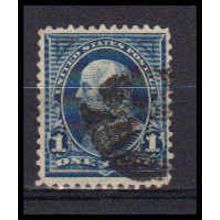 Used 264 1c Benjamin Franklin Just Clears RA1044
