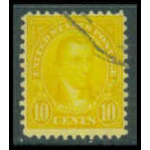 Used 642 10c James Monroe Barely Clears M10225