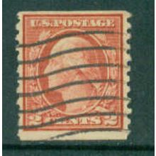 Used 492 2c George Washington Fine Plus A10170