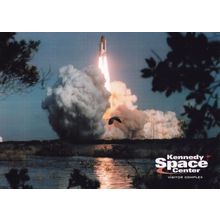 Space Shuttle 39B Launch Pad Kennedy Visitor Centre NASA Postcard