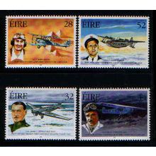 IRELAND 1998 AVIATION PIONEERS SET 4 VALS U/M MINT #3