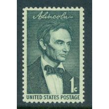 1113 1c Abraham Lincoln Fine MNH MA0203