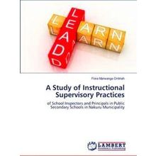 A Study of Instructional Supervisory Practices