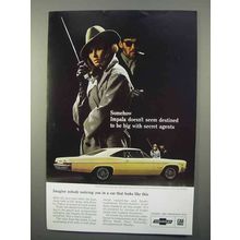 1966 Chevy Impala SS Sport Coupe Ad - Secret Agents