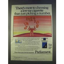 1977 Parliament Cigarettes Ad - More