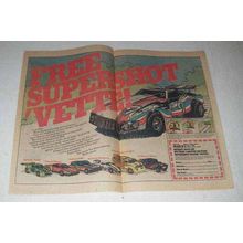 1979 Marx Supershot Racers Ad - Corvette Stingray +