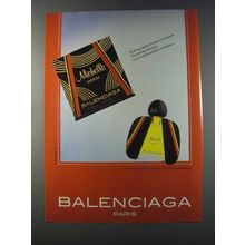1981 Balenciaga Paris Michelle Perfume Ad