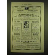 1924 Houghton Mifflin Company Ad - Garrulities of an Octogenarian