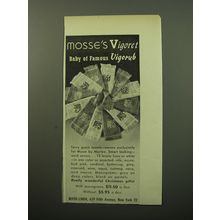 1950 Mosse's Martex Towels Ad - Mosse's Vigoret baby of famous Vigorub