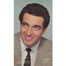 Frankie Vaughan Presented With Romeo The Lady Is A Square Debut Postcard