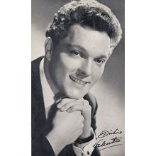 Dickie Valentine Vintage Printed Signed Photo