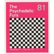 The Psychedelic Furs Talk Talk Talk New Wave CBS 1981 LP Postcard