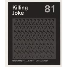 Killing Joke Whats This For New Wave LP Postcard