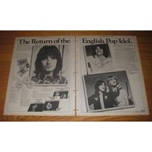 1974 Epic Records Ad -Terry Sylvester of the Hollies; Colin Blunstone Journey