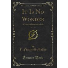 It Is No Wonder, Vol. 1 of 3: A Story of Bohemian Life (Classic Reprint)