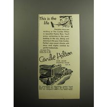 1957 Caribe Hilton Hotel Advertisement - This is the life