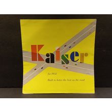 1951 Kaiser Sales Brochure Kaiser - Frazer Cars