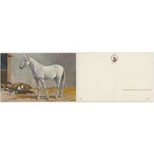 Postcard circa 1920s John Frederick Herring Jnr Horse Art Painting 4 off