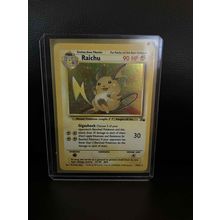 Raichu - 14/62 - Holo Rare - Unlimited Edition Fossil Pokemon Trading Card