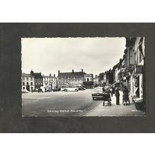 Postcard Yorkshire Beverley Saturday Market 1961