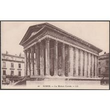 La Maison Carrée, Nimes, c.1920s - Lévy et Neurdein CPA ND41