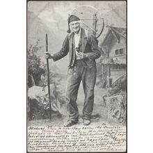 Berner Senne, 1905 - Illustrato Luzern AK