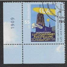 GER 2009 €0.55 '100TH ANN AEROSPACE EXHIBITION' (CORNER) FINE USED(EBID53-714)