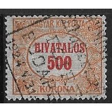 1922 Michel D13 - fine used (o)