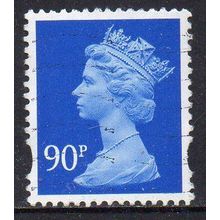 GB 2009 Machin - Ultramarine 90p Used