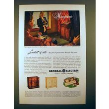 1946 GE Musaphonic Radio-Phonograph Ad - Berkely Square