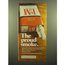 1975 L&M Cigarettes Ad - The Proud Smoke