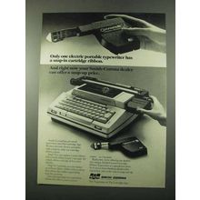 1975 SCM Smith-Corona Cartridge Ribbon Typewriter Ad