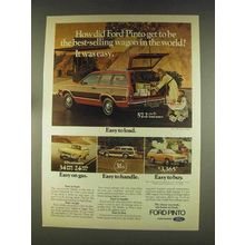 1976 Ford Pinto MPG Squire Wagon Ad - Best-Selling