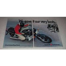 1981 Suzuki GS-1100E Motorcycle Ad - Gave Very Bests