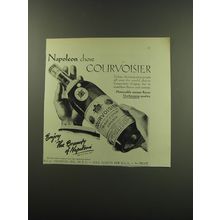 1949 Courvoisier Cognac Advertisement