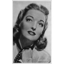 Karin Booth Vintage Rare Kwatta Film Movie Postcard Size Portrait